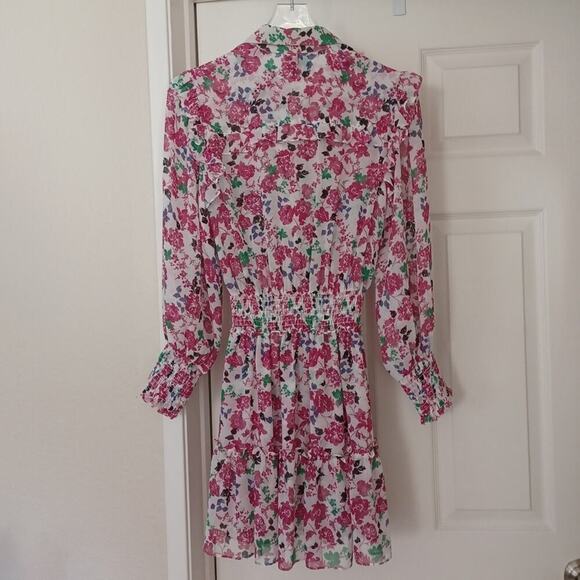 Misa Los Angeles Niamat Peony Floral Mini Dress XS - Picture 4 of 14